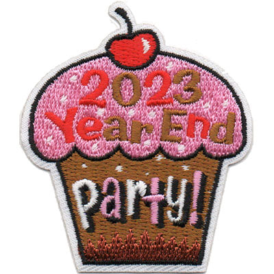 12 Pieces-2023 Year End Party Patch-Free shipping