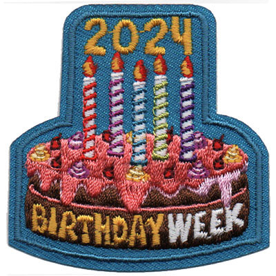 12 Pieces-2024 Birthday Week-Free shipping