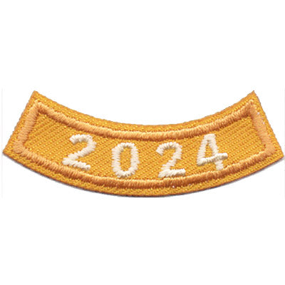 2024 Gold Year Rocker Patch