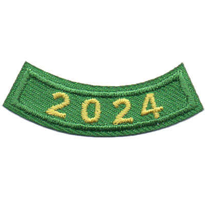 2024 Green Year Rocker Patch