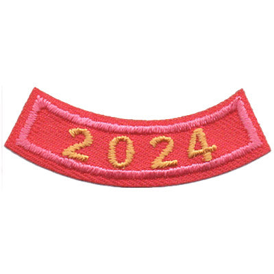 2024 Pink Year Rocker Patch