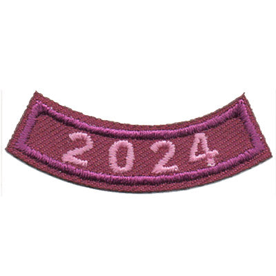 2024 Purple Year Rocker Patch