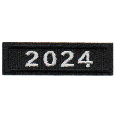 2024 Black Year Bar Patch