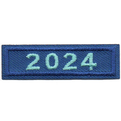 2024 Blue Year Bar Patch
