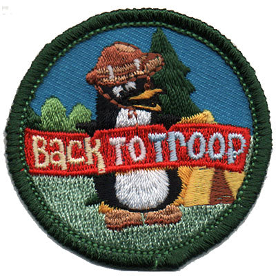 Back To Troop Patch