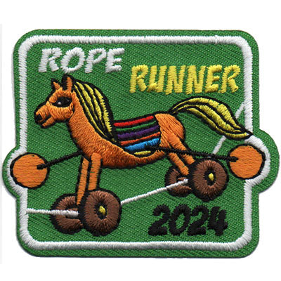 12 Pieces-2024 Rope Runner Patch-Free shipping