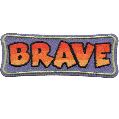 12 Pieces-Brave Patch-Free shipping