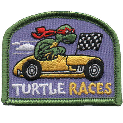 12 Pieces - Turtle Races Patch - Free Shipping