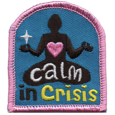 12 Pieces-Calm in Crisis Patch-Free shipping