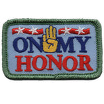12 Pieces-On My Honor Patch-Free shipping