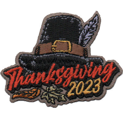 2023 Thanksgiving Hat Patch