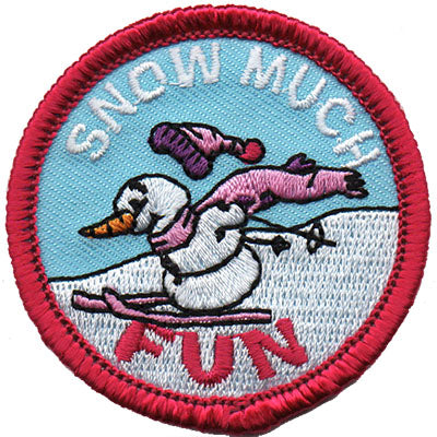 Snow Much Fun Patch