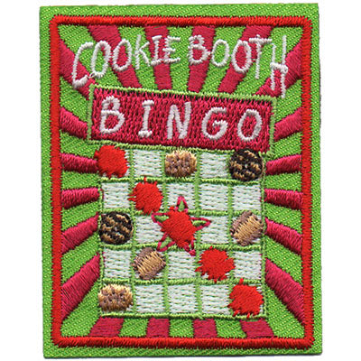 Cookie Booth Bingo Patch