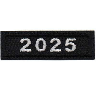 2025 Black Year Bar Patch