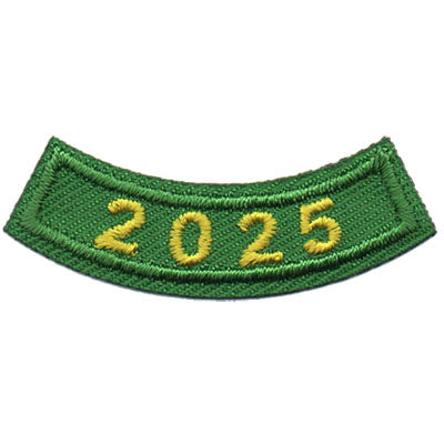 2025 Green Year Rocker Patch