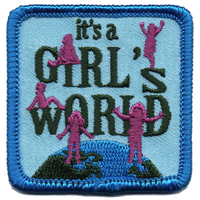 It's a Girl's World Patch