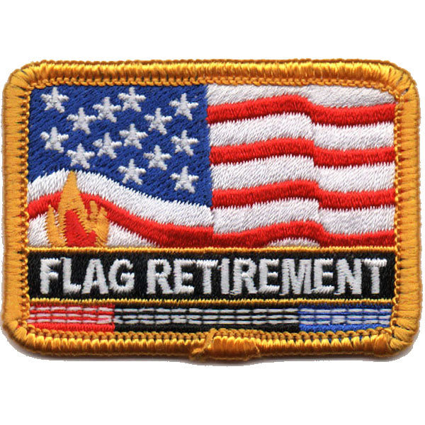 Flag Retirement Patch