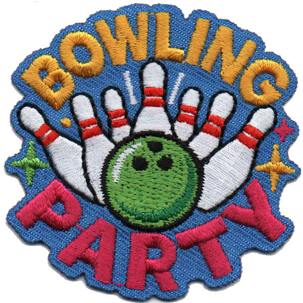 Bowling Party Patch