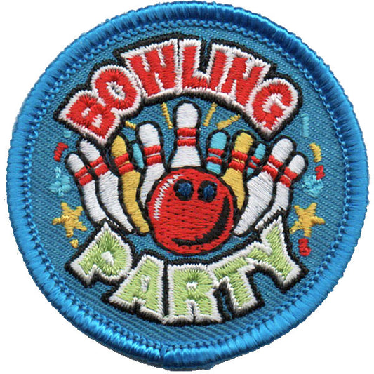 Bowling Party Patch