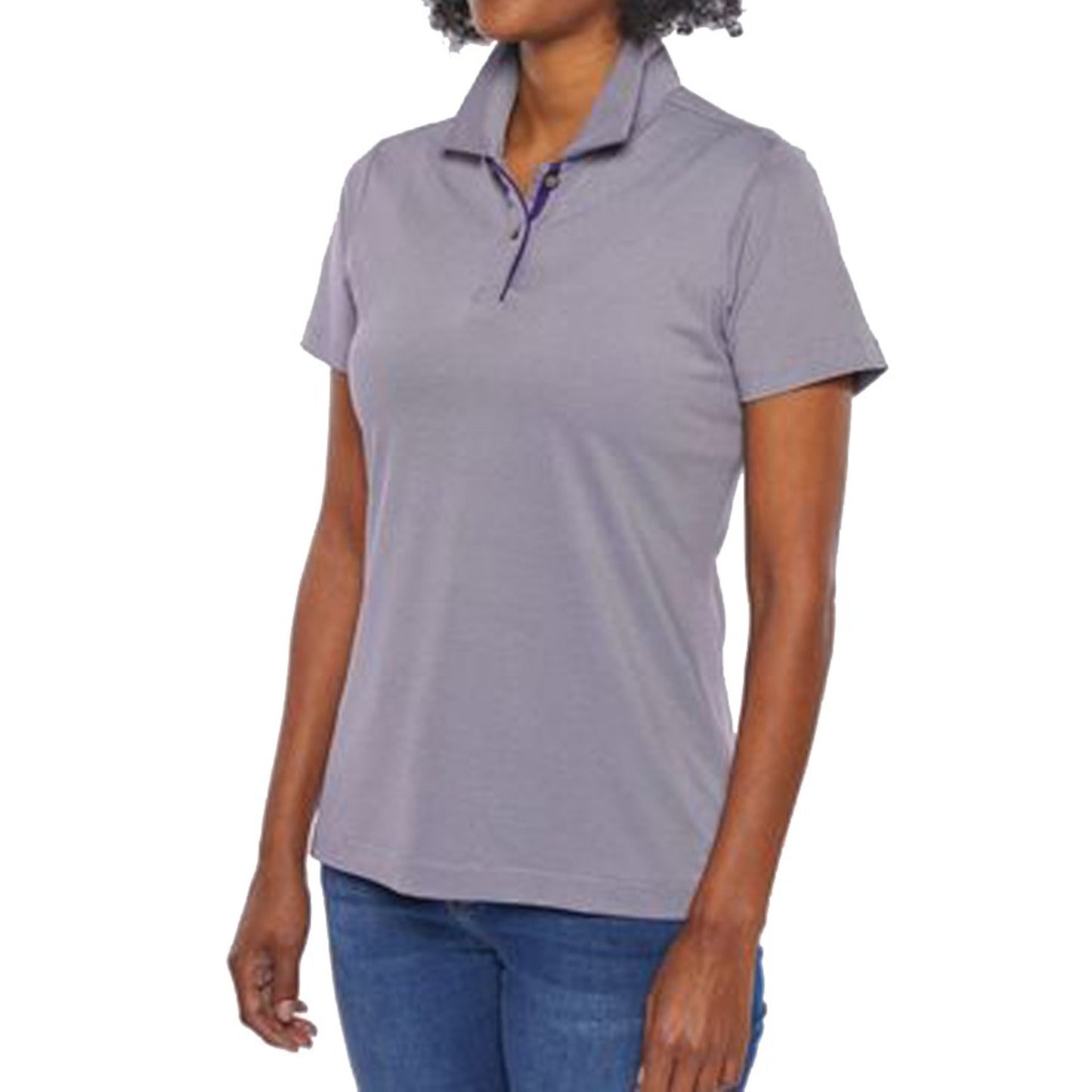 Pro Celebrity Women's Hampton Micro Stripe Polo Shirt