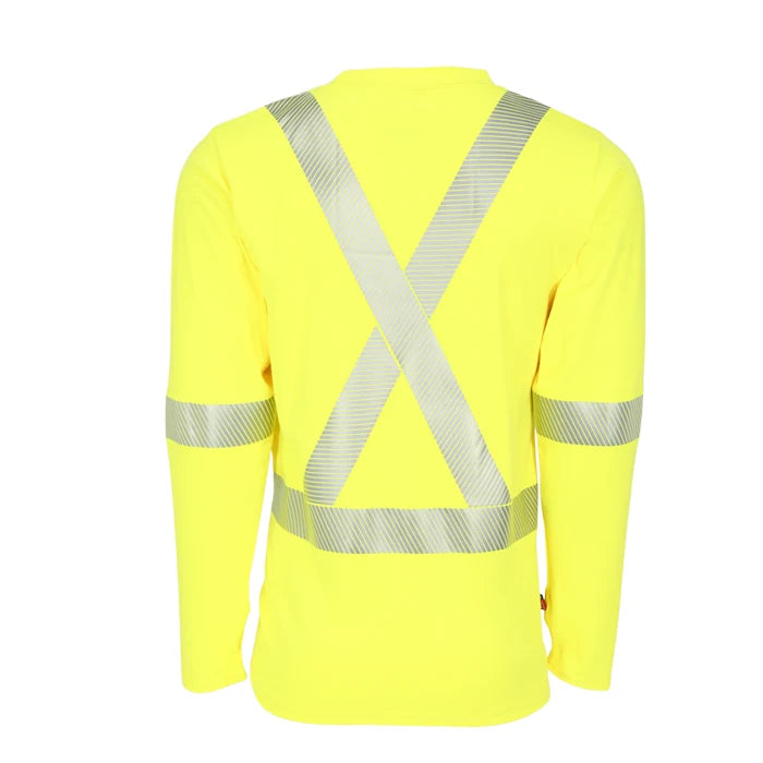 Big Bill High Visibility Athletic Performance Yellow T-Shirt