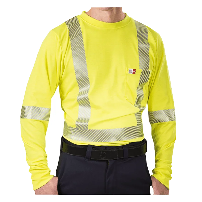 Big Bill High Visibility Athletic Performance Yellow T-Shirt