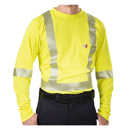 Big Bill High Visibility Athletic Performance Yellow T-Shirt