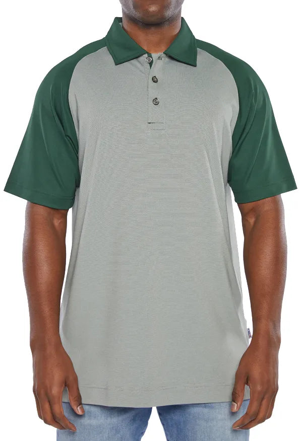 Pro Celebrity Men's Ace Micro Stripe Polo Shirt -  STP728