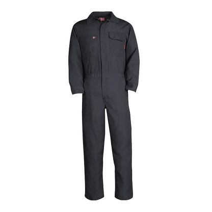 Big Bill  Industrial Flame Resistant Coverall 6 OZ -Navy -TX1100N6 - Basics Clothing Store