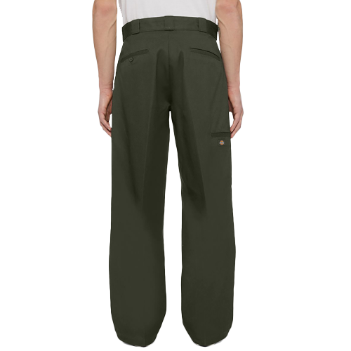 Dickies Loose Fit Double Knee Work Pants - Olive Green 85283