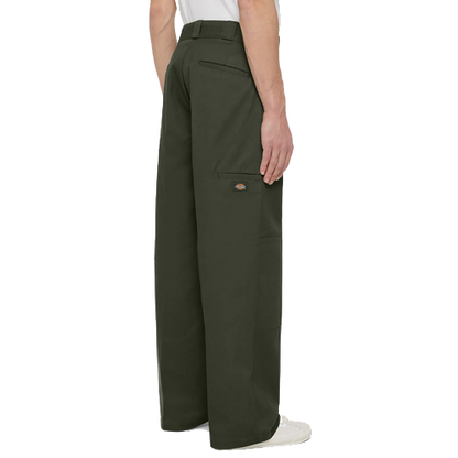 Dickies Loose Fit Double Knee Work Pants - Olive Green 85283