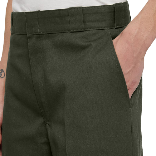 Dickies Loose Fit Double Knee Work Pants - Olive Green 85283