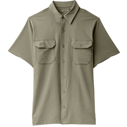 Dickies MENS S/S PERFORMANCE WORK SHIRT-A8631-OIP(IMPERIAL GREEN)
