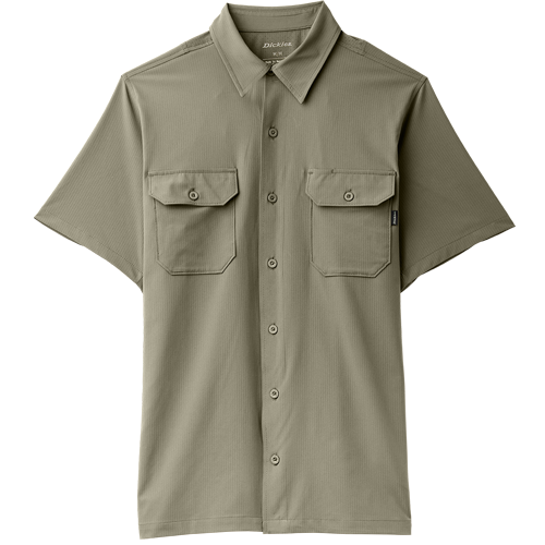 Dickies MENS S/S PERFORMANCE WORK SHIRT-A8631-OIP(IMPERIAL GREEN)