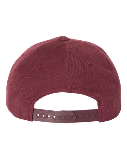 Premium Five-Panel Curved Visor Snapback Cap