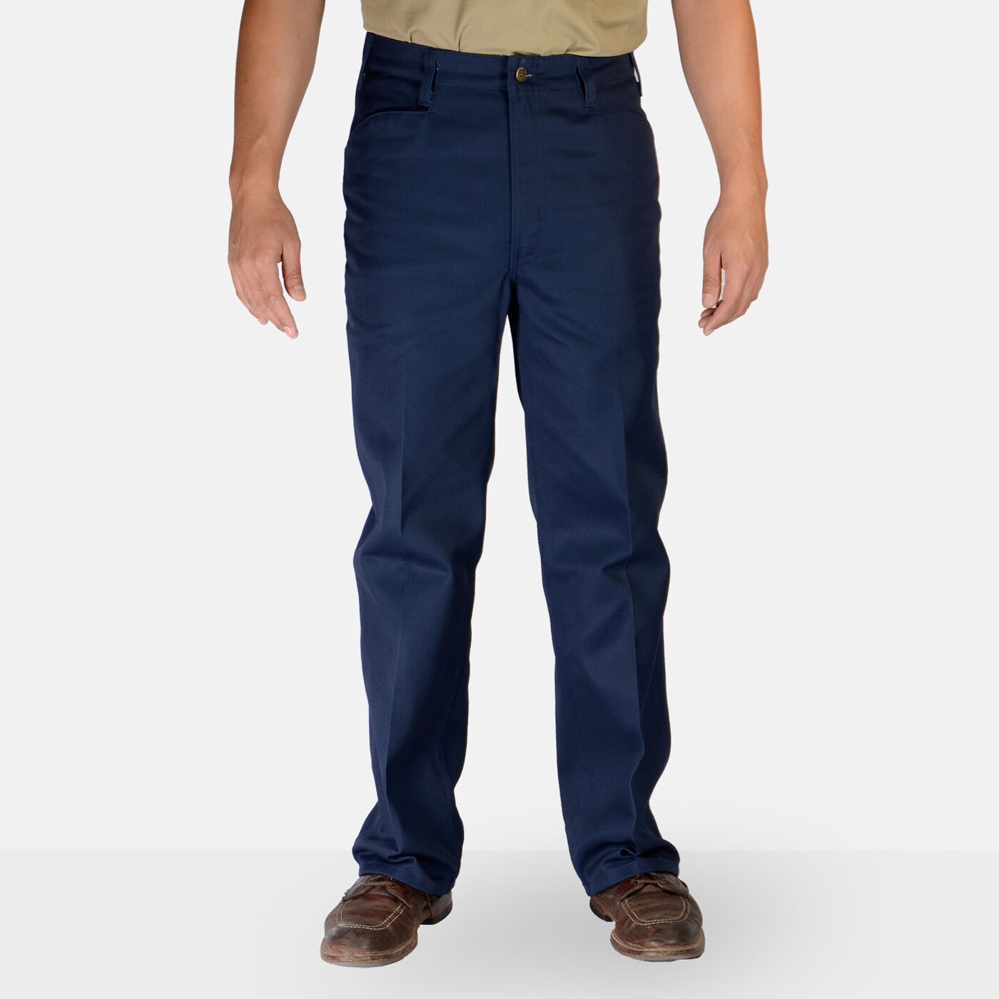 Trim Fit Pants – Navy - basicsclothing