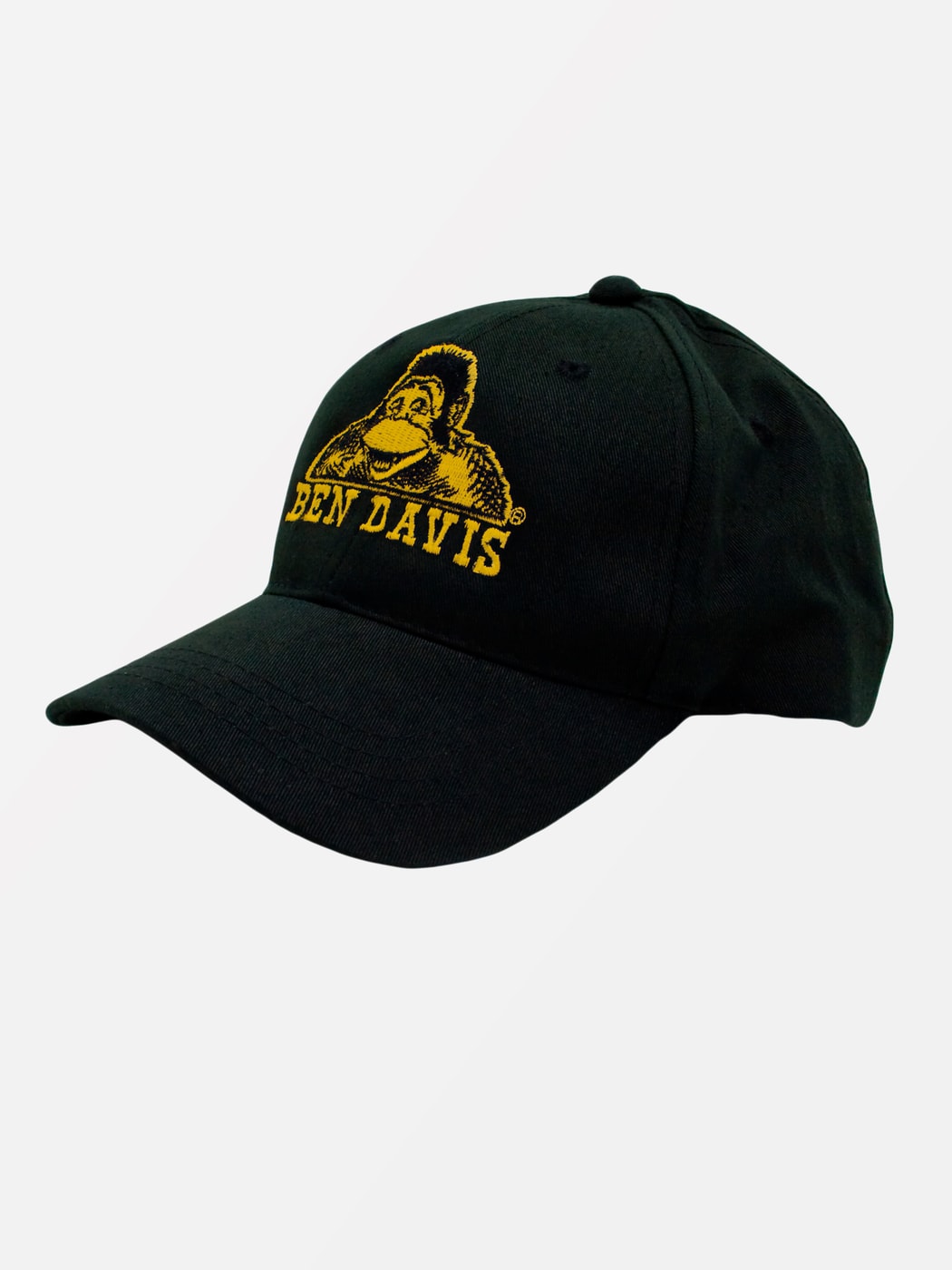 Baseball Hat - Gold Embroidery - basicsclothing