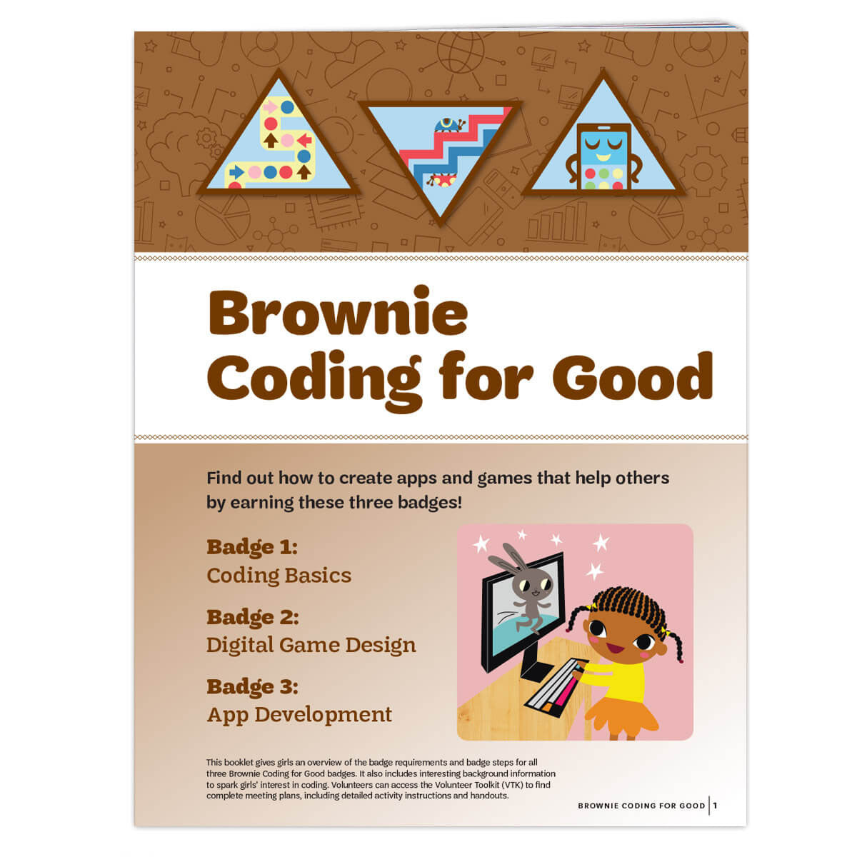 Girl Scouts Brownie Coding For Good Badge Requirements - Basics Clothing Store