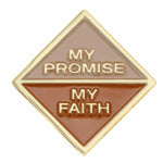 Girl Scouts Brownie My Promise, My Faith Pin - Year 1 - Basics Clothing Store