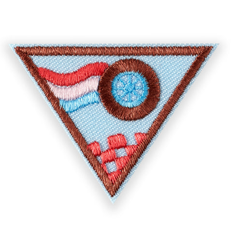 Girl Scouts Brownie Race Car Design Challenge Badge - Basics Clothing Store