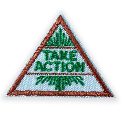 Girl Scouts Brownie Take Action Award Badge - Basics Clothing Store