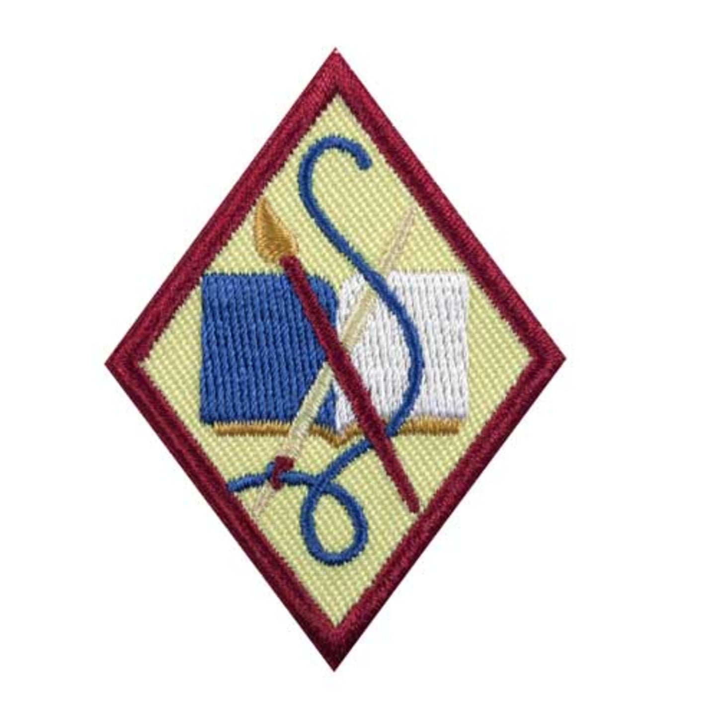 Girl Scouts Cadette Book Artist Badge - basicsclothing