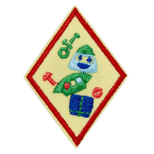 Girl Scouts Cadette Designing Robots Badge - basicsclothing