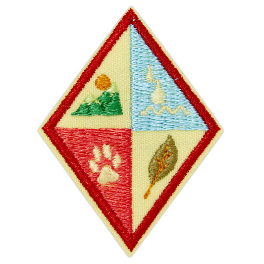 Girl Scouts Cadette Eco Trekker Badge - basicsclothing