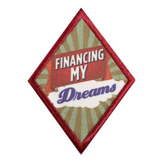 Girl Scouts Cadette Financing My Dreams Badge - basicsclothing
