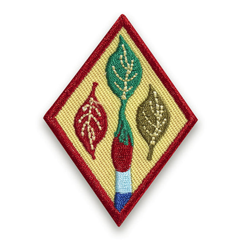 Girl Scouts Cadette Outdoor Art Apprentice Badge - basicsclothing