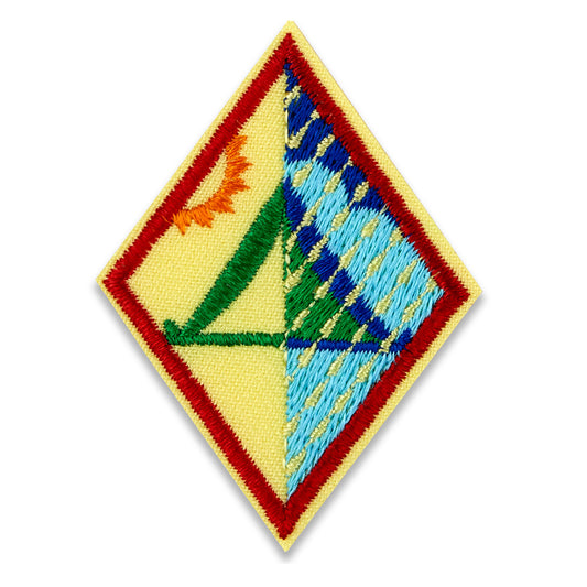 Girl Scouts Cadette Primitive Camper Badge - basicsclothing