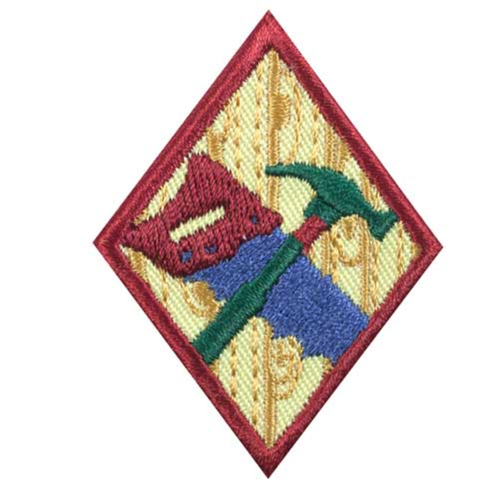Girl Scouts Cadette Woodworker Badge - basicsclothing