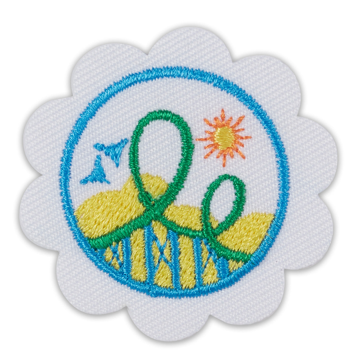 Girl Scouts Daisy Roller Coaster Design Challenge Badge - Basics Clothing Store