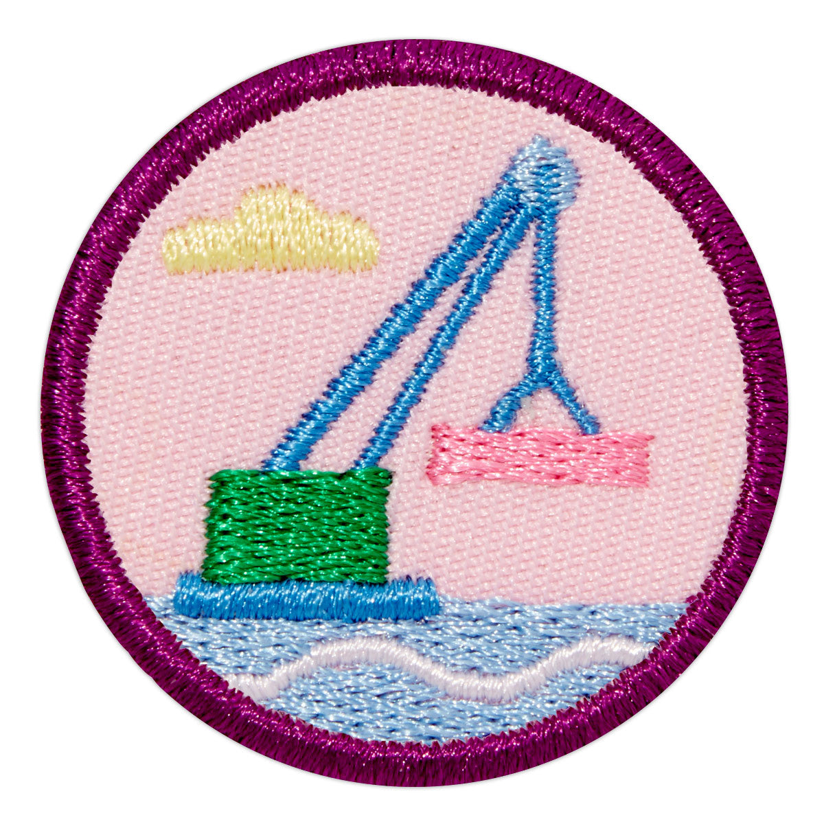 Girl Scouts Junior Crane Design Challenge Badge - Basics Clothing Store